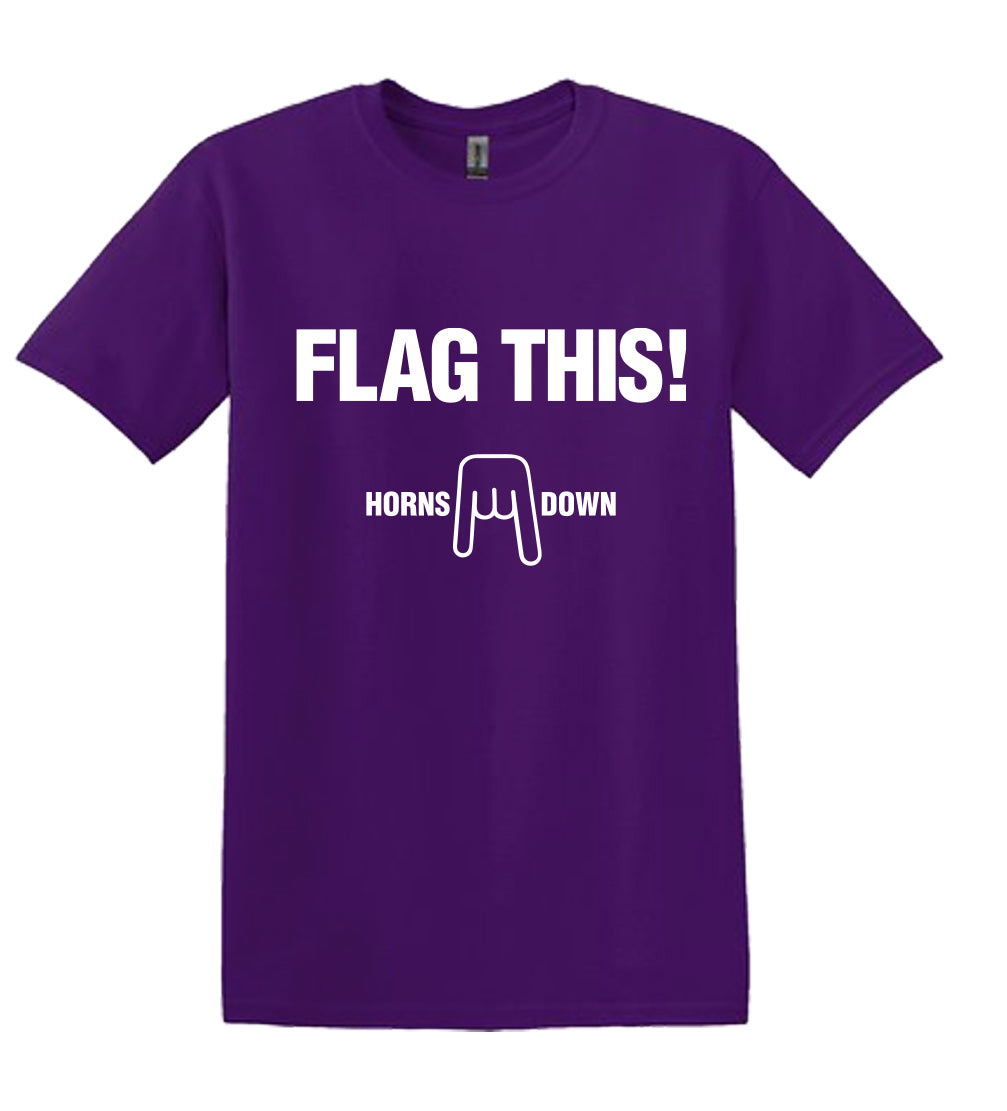 Flag This! (Kansas State) Horns Down Shop