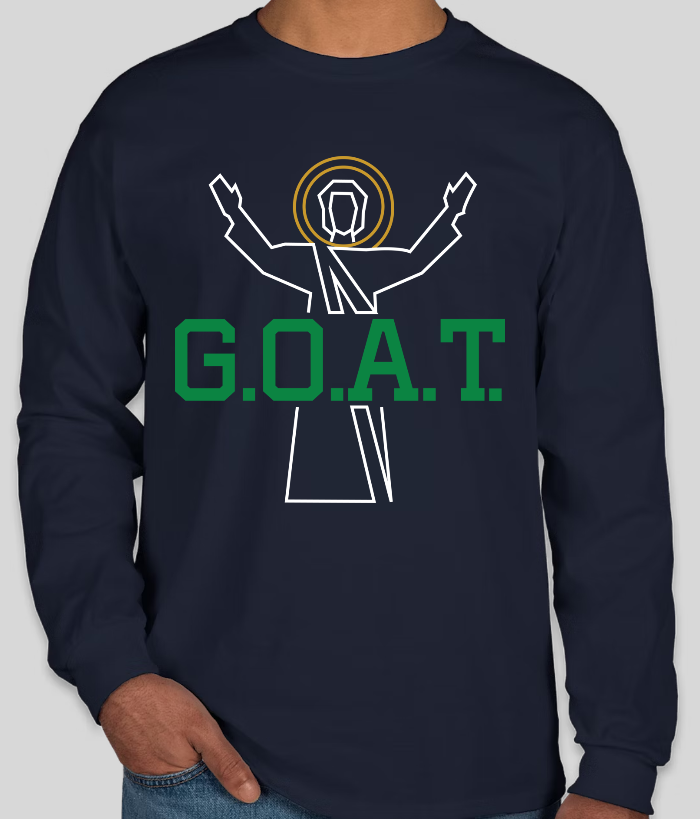 TD Jesus - G.O.A.T Long Sleeve T-Shirt